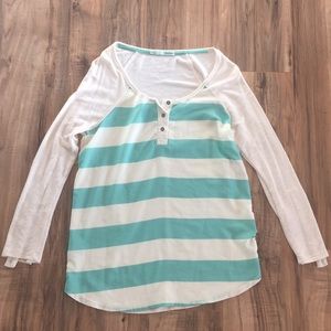 Maurice’s long sleeve-3/4 sleeve blouse.